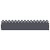 vidaXL Lawn Edgings 20 pcs Anthracite 103 x 0.05 x 22 cm Steel