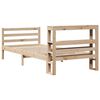 vidaXL Bed Frame without Mattress 90x190 cm Single Solid Wood Pine