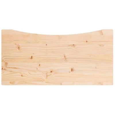 vidaXL Desk Top 80x40x2.5 cm Solid Wood Pine