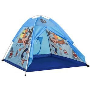 vidaXL Children Play Tent Blue 120x120x90 cm