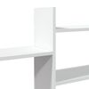 vidaXL Wall Shelf White 167.5x18x68 cm Engineered Wood
