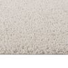 vidaXL Shaggy Rug High Pile Cream 80x150 cm