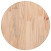 vidaXL Table Top Round White Ø40x3 cm Solid Wood Pine