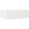 vidaXL Garden Planter White 70x40x23 cm Solid Wood Pine