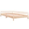 vidaXL Stack Bed without Mattress 100x200 cm Solid Wood Pine