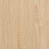 vidaXL Bathroom Cabinet Sonoma Oak 80x33x60 cm Engineered Wood
