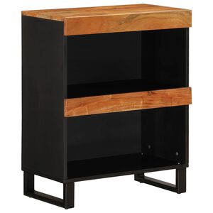 vidaXL Side Cabinet 60x33x75 cm Solid Wood Acacia