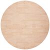 vidaXL Round Table Top &Oslash;70x2,5 cm Untreated Solid Wood Oak