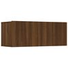 vidaXL TV Cabinets 4 pcs Brown Oak 80x30x30 cm Engineered Wood