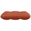vidaXL Seat Cushions 4 pcs Red Orange 40 x 40 cm Corduroy Fabric