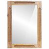 vidaXL Bathroom Mirror Brown 50 x 2.5 x 70 cm Solid Mango Wood