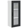 vidaXL Kitchen Cabinet Kalmar Black 40 x 31 x 100 cm Engineered Wood