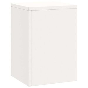 vidaXL Plant Stand 3 pcs White Steel