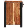 vidaXL Bedside Cabinet Brown 40 x 35 x 50 cm Solid Acacia Wood