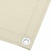vidaXL Balcony Screen Cream 90x1000 cm 100% Polyester Oxford