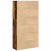 vidaXL Bookcase Old Wood 80x30x152 cm Engineered Wood