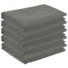 vidaXL Table Cloth 5 pcs Square Light Grey 90 x 90 cm