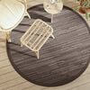 vidaXL Outdoor Carpet ARAKIL Brown &Oslash;160 cm PP
