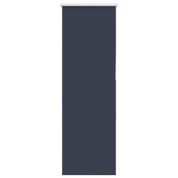 vidaXL Roller Blind Blackout Marine 45x130 cm Fabric Width 40.7 cm Polyester