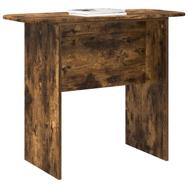 vidaXL Console Table Smoked Oak 93 x 40 x 75 cm Engineered Wood