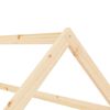 vidaXL Kids Bed Frame Solid Pine Wood 80x160 cm