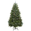 vidaXL Artificial Christmas Tree Green 270 cm PVC and Metal