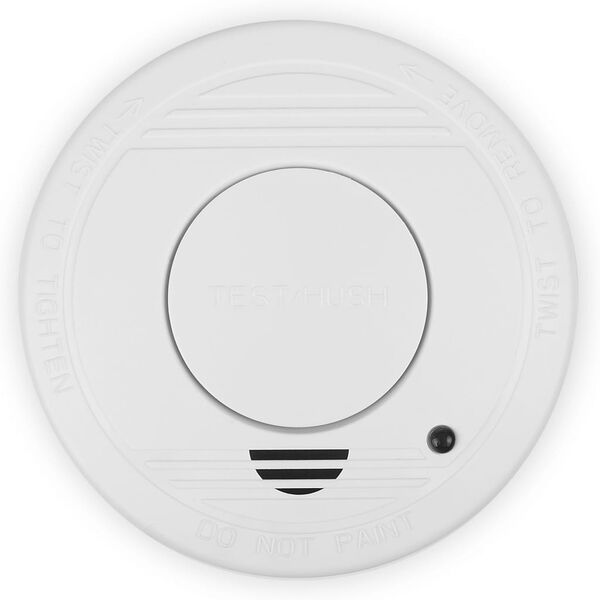 Smartwares Smoke Alarm 10x10x3.5 cm White