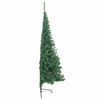 vidaXL Artificial Pre-lit Christmas Tree Green 180 cm PVC