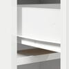 vidaXL Highboard with Drawer White 40 x 40.5 x 135 cm Engineered Wood