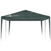 vidaXL Professional Party Tent 4x6 m Green 90 g/m&sup2;