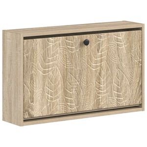 vidaXL Wall-Mounted Shoe Cabinet DELFT 71 x 17 x 43 cm Engineered Wood