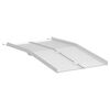 vidaXL Ramp for Wheelchair 270 kg Silver 270 kg Aluminium