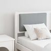 vidaXL Headboard Other White 140 cm Solid pine wood