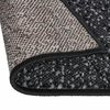 vidaXL Runner Rug BCF Anthracite 100x500 cm