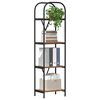 vidaXL Bookshelf Old Wood 40 x 30 x 146 cm Engineered wood