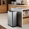 EKO Sensor Bin Mirage 2x20 L Matte Silver
