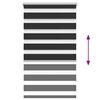 vidaXL Zebra blind 90.9x150 cm Fabric Width 86.7 cm black