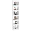 vidaXL Book Cabinet/Room Divider White 40x30x198 cm