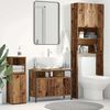vidaXL Bathroom Sink Cabinet Old wood 80 x 30 x 60 cm Engineered Wood