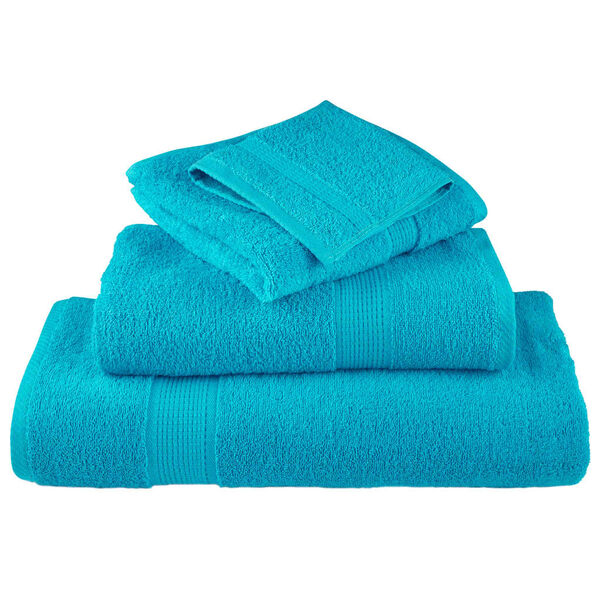 vidaXL Premium Towels SOLUND 2 pcs Turquoise 100x200 cm 600 gsm