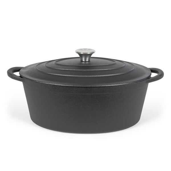 Livoo Casserole Ovale 34 cm 7 L Black