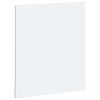 vidaXL Dishwasher Panel Porto High Gloss White 60x1.5x57 cm Engineered Wood