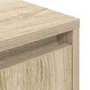 vidaXL Bedside Cabinets with LED Lights&nbsp;2 pcs Sonoma Oak 38x34x50 cm