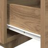 vidaXL Bedside Cabinet with Drawer 2 pcs Artisan Oak 40 x 39 x 37 cm