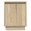 vidaXL Bedside Cabinet Sonoma Oak 39 x 34.5 x 50 cm Engineered wood