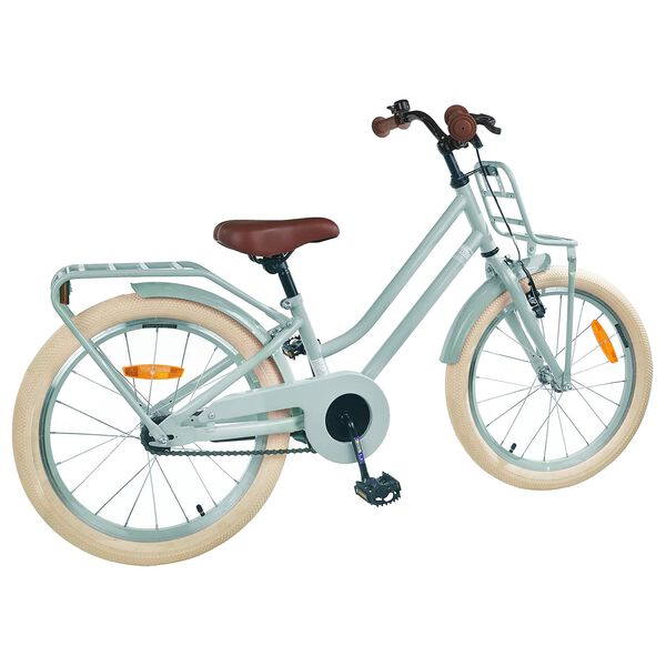 vidaXL Kids Bike 22'' for 7-12 Years Old Light Green