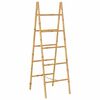 vidaXL Towel Rack | Brown | Bamboo | Medium | Durable | Bamboo Towel Rack