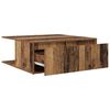 vidaXL Coffee Table Old wood 80 x 80 x 31 cm Engineered wood