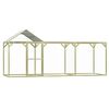 vidaXL Chicken Cage 4.5x1.5x2 m Impregnated Pinewood