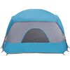 vidaXL Family Tent Cabin 6-Person Blue Waterproof